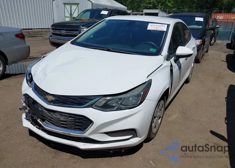 2017 Chevrolet Cruze Ls Auto из США, поврежденный, VIN 1G1BC5SM9H7172052